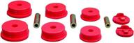 🔧 enhance performance and durability with prothane 13-1902 red motor and transmission mount insert kit logo