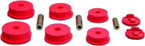 img 1 attached to 🔧 Enhance Performance and Durability with Prothane 13-1902 Red Motor and Transmission Mount Insert Kit