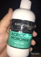 img 1 attached to Karlash Professional Acrylic Liquid 4 Oz Monomer MMA FREE For Doing Acrylic Nails, MMA Free, Ultra Shine And Strong Nail review by Keith Bradley