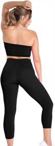 img 1 attached to MeMoi High Waist Control Shapewear Leggings For Women - Perfect Body Shaping Solution