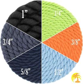 img 1 attached to West Coast Paracord Twisted Diameters Exterior Accessories