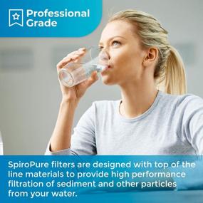 img 2 attached to 24-Pack Of 25 Micron Sediment Filter Replacements For P25 155015-43: SpiroPure Polypropylene 10X2.5 Filters
