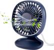 stay cool with tekhome mini desk fan: the perfect companion for home and office! logo