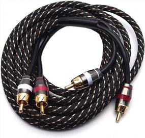 img 3 attached to Sydien 10Ft/3M Dual Male RCA To Double Shielded RCA Cable
