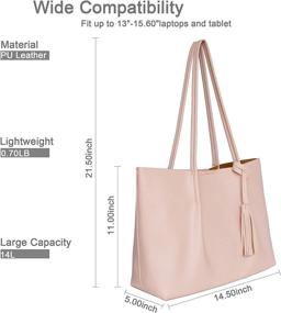 img 3 attached to 👜 SALEIOV Bag: Stylish & Durable Synthetic Women's Handbags & Wallets with Satchel Comfort