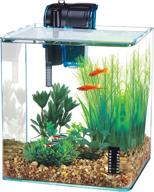 🐠 optimized for seo: penn-plax water-world vertex desktop aquarium kit - ideal for shrimp & small fish - 5 gallon tank logo