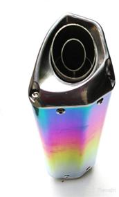 img 1 attached to NEW! High Performance Exhaust System Muffler For GY6 50Cc-400Cc 4 Stroke Scooters ATV Go Kart (Colorful)