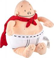 10-inch captain underpants soft superhero toy from dav pilkey's bestselling comic book series - red логотип