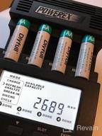 img 1 attached to Long-Lasting Power Solution: Dlyfull Pack Of 4 High Capacity Precharged AA Rechargeable Batteries – 2800MAh Ni-MH review by Don Acevedo