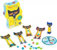 pete the cat i love my buttons board game by educational insights - fun educational game for toddlers & preschoolers, 2-4 players, gift for boys & girls, ideal for kids ages 3+, perfect family game логотип