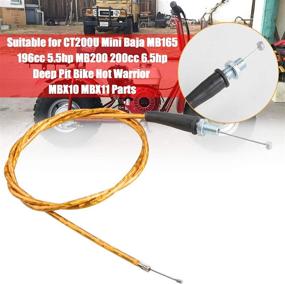 img 3 attached to MRELC 50-Inch Mini Bicycle Throttle Cable