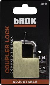 img 1 attached to BROK Products 32994 Brass Coupler