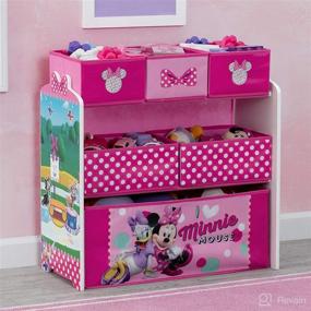 img 3 attached to Delta Children Design Storage Organizer Kids' Home Store ... Nursery Bedding