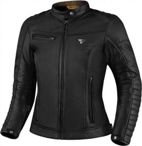 img 4 attached to Upgrade Your Protection And Style With SHIMA Winchester 2.0 Women'S Motorcycle Jacket - CE Certified With Enhanced Reinforcement And Double Seams (Black, L)