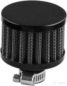 img 2 attached to 🚗 Enhance Engine Performance with ESUPPORT 4x12mm Mini Black Universal Car Motor Cone Cold Clean Air Intake Filter Turbo Vent Breather