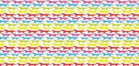 img 1 attached to Керамическая кофейная кружка Rainbow Color Giddy Pony Animal Art - Ambesonne Horses Mug Retro Design Pattern Abstract Wild And Free