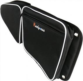 img 1 attached to Left And Right Door Bags With Knee Pads For Polaris RZR XP 1000 900 S 2015-2017 Models By Rudyness