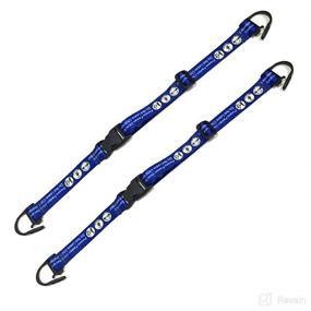 img 4 attached to 👶 Secure Your Baby with Hooshing Kids Adjustable Supermarket Shopping Cart Seat Belt - Blue, 2 Pack