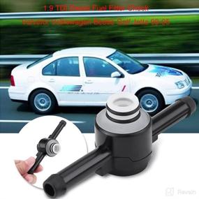 img 1 attached to 🔍 Qiilu 1.9 TDI Diesel Fuel Filter Check Valve - 1J0 127 247 A (1999-2005) | Enhanced SEO