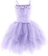 iwemek ruffles tassels princess birthday girls' clothing : dresses logo