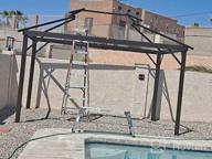 картинка 1 прикреплена к отзыву 12' X 16' Hardtop Gazebo: Galvanized Steel Outdoor Canopy With Double Roof, Aluminum Frame & Netting/Curtains For Garden, Patio, Lawns & Parties от Motogp Portillo