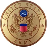 united states military army metal auto decal emblem логотип