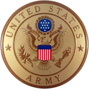 img 2 attached to United States Military Army Metal Auto Decal Emblem