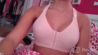 img 1 attached to Comfortable And Supportive Women'S Sports Bra For Post-Surgery Recovery - YIANNA Front Closure Brassiere review by Matt Tebow