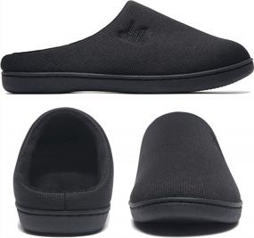 img 3 attached to 🩴 Experience Ultimate Comfort with MAIITRIP Men's Cozy Memory Foam House Slippers Non Slip (Size:7-17)