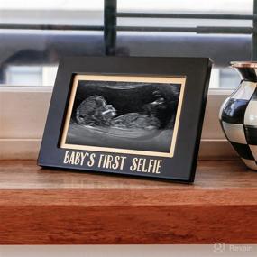 img 2 attached to Capture and Cherish Precious Memories with Pearhead Baby's First Selfie Sonogram Picture Frame - Perfect Gender-Neutral Baby Keepsake Photo Frame for Baby Nursery Décor