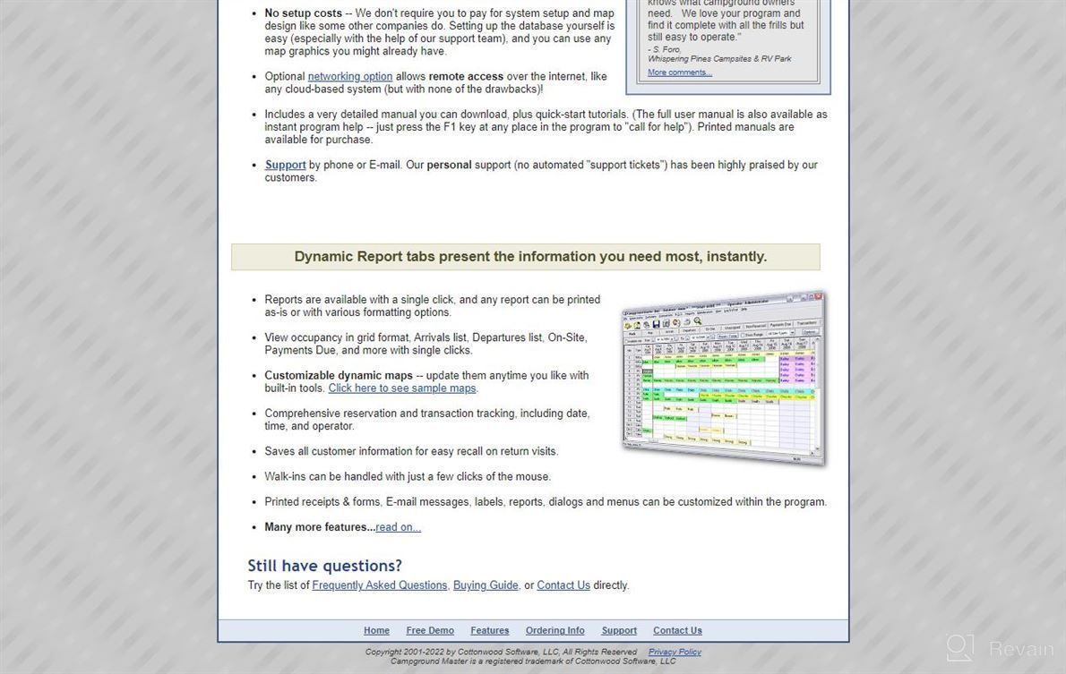 img 1 attached to Campground Master review by Rod Evans