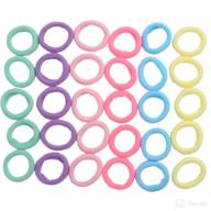 loaver elastic hairbands rubber kids 100 logo