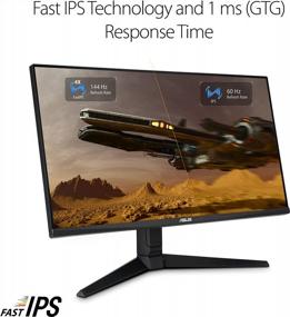 img 1 attached to ASUS Gaming Monitor VG28UQL1A RENEWED 3840X2160P, 144 Гц, 120 Гц, регулировка поворота, регулировка поворота, фильтр синего света, HDMI