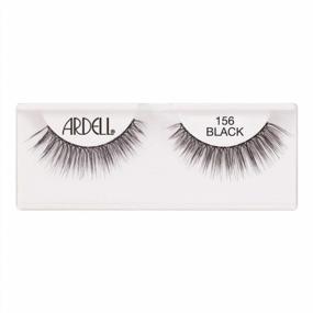 img 3 attached to Pack Of 4 Ardell Soft Touch 156 False Eyelashes In Black For Enhanced Eye Makeup Look