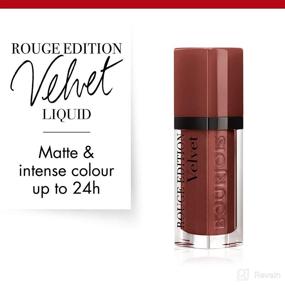 img 2 attached to 💄 Bourjois Rouge Velvet Brun Incredible