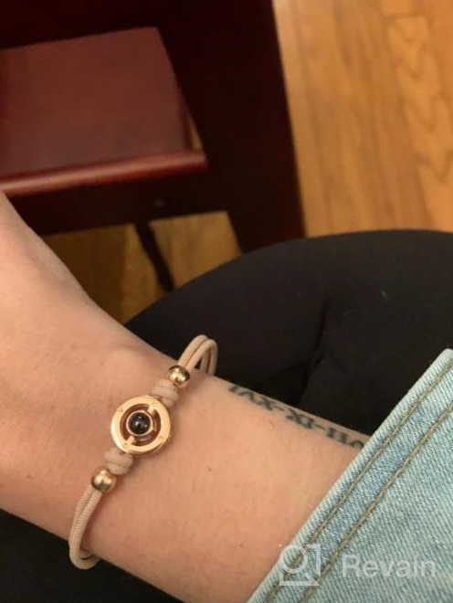 img 1 attached to 💙 FREEMODE Love You Bracelet: Stylish Adjustable Jewelry for Boys review by Edris Holwell