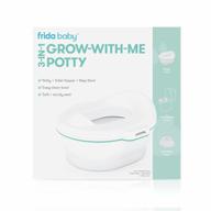 frida baby's versatile 3-in-1 potty training system - potty, toilet topper, and step stool in one! logo