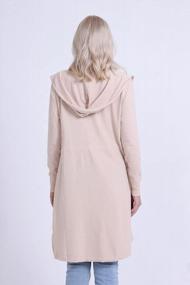 img 3 attached to SMILING PINKER Women Light Weight Cardigan Casual Drape Open Front Sweater With Pockets Hood