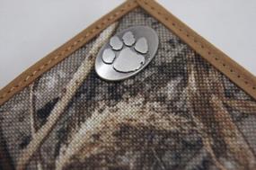 img 1 attached to Clemson Tigers Trifold Wallet With Realtree Max-5 Camo & Leather Design - NCAA Licensed By Zep-Pro