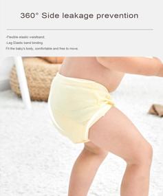 img 2 attached to 3-Pack Toddler Potty Training Underwear With Cotton Interlining For Baby Boys And Girls By Enfants Chéris