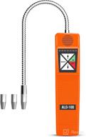 🔍 aprvtio ald-100 refrigerant leak detector: effective freon leak detector with halogen gas tester for hvac ac systems - r22 r410a r134a - 7 adjustable sensitivity levels - max sensitivity of 0.11oz/yr logo