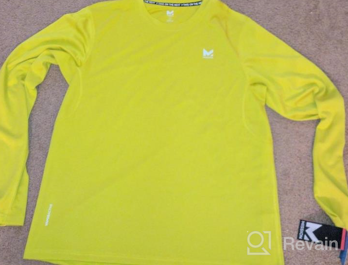 img 1 attached to Revolutionize Your Fitness Game with Mission VaporActive Sleeve Athletic Heather review by Efraine Cruise