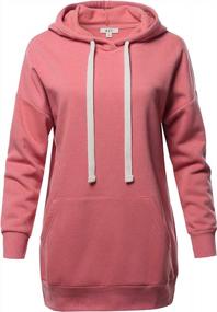 img 4 attached to Women'S Relax Fit Long Sleeve Kangaroo Pockets Hoodie Sweatshirts