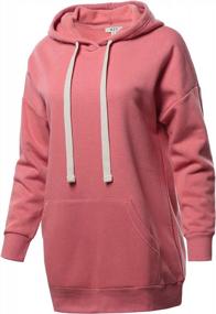 img 3 attached to Women'S Relax Fit Long Sleeve Kangaroo Pockets Hoodie Sweatshirts