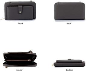 img 3 attached to EMPERIA Crossbody Wallet Detachable Shoulder Women's Handbags & Wallets - Crossbody Bags