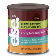 else nutrition kids organic shake powder – complete plant-based nutrition drink mix, less sugar, clean & dairy-free, chocolate flavor, 16 oz logo