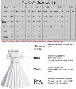 img 1 attached to MUXXN Womens Retro Formal Juniors Women's Clothing - Dresses