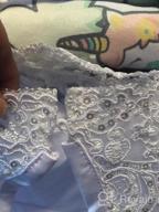 img 1 attached to Carat Elegant Flower Beading Communion Girls' Clothing in Dresses review by Jasin Gilstrap
