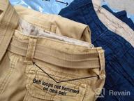 img 1 attached to UNIONBAY Men'S Relaxed Fit Cargo Pants - Survivor IV, Regular And Big & Tall Sizes review by Troy Meza