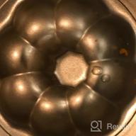 img 1 attached to Nonstick 12-Cavity Donut Baking Pan By Beasea, Carbon Steel Mini Donut Mold For Bagels And Baking Tray - Ideal Donut Mold For Homemade Doughnuts And Pastries review by Henry Johnston